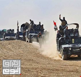 قوات مكافحة الإرهاب تقتحم حي الصحة الأولى بأيمن الموصل