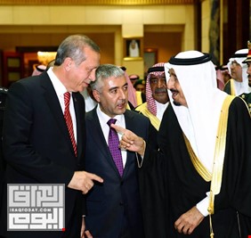 أردوغان يوجه رسالة لملك السعودية