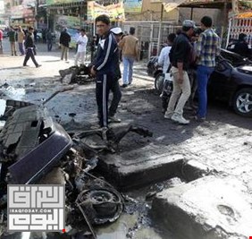 مقتل واصابة تسعة اشخاص بتفجير شمال شرقي بغداد