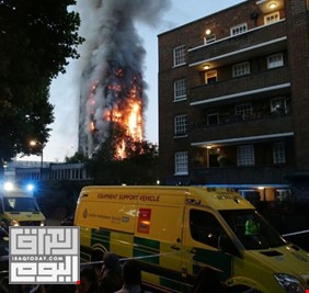 حريق لندن يشهد معجزة بشرية