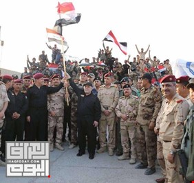 العبادي يعلن رسمياً النصر المؤزر في الموصل