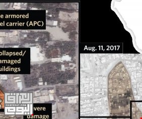 صور للأقمار الصناعية تكشف كيف سوت القوات السعودية إحدى القرى بالأرض.. 