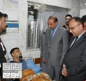 محافظ بغداد يفتتح ردهة الحروق في مستشفى الكرامة التعليمي.