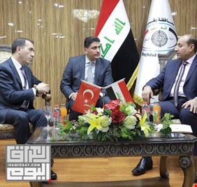 محافظة بغداد : فتح افاق تعاون استثمارية جديدة مع الحكومة التركية