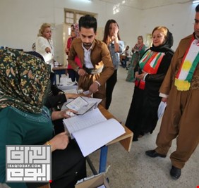 المفوضية تكشف عن استخدام حبر مزور في استفتاء كردستان
