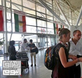 الأجانب يغادرون كردستان قبل بدء تنفيذ حظر السفر اليه