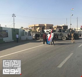 القوات الامنية تدخل مبنى محافظة كركوك