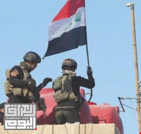 تحرير منطقة الـ 70 ورفع العلم العراقي فوق مبانيها