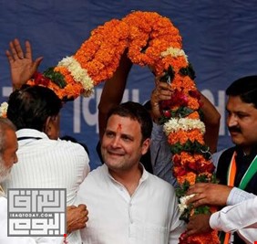 حفيد غاندي يتوّج رئيسا لحزب المؤتمر الهندي المعارض
