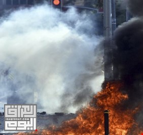بالصور انفجار انتحاري في ساحة عدن على بعد امتار من المدخل الخارجي لمدينة الكاظمية يُسفر عن استشهاد شخصين واصابة 4 .
