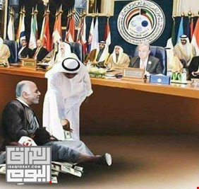 الخليجيون ينشرون صوراً فيها اساءة للعبادي، وإهانة لكرامة العراقيين !