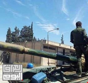 الجيش السوري يسيطر على سقبا بالكامل ويمهل المسلحين للانسحاب من حرستا