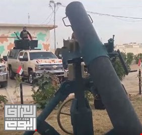 رجال الاستخبارات العسكرية يعثرون على مدفع كبير لتنظيم داعش في الموصل