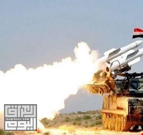 الدفاع الجوي السوري يسقط صواريخ معادية مجددا
