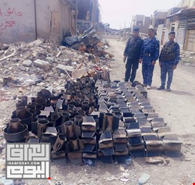 العثور على صواريخ أيمن الموصل