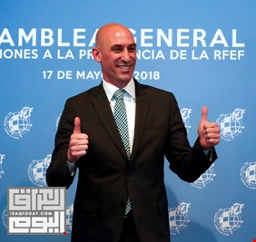 روبيالس رئيساً جديداً للاتحاد الإسباني لكرة القدم