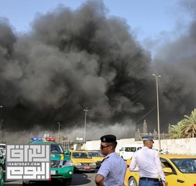 القضاء العراقي يقرر توقيف 4 متهمين بجريمة حرق مخازن مفوضية الانتخابات في الرصافة
