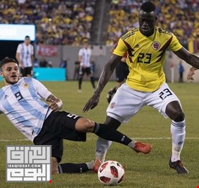 الأرجنتين من دون ميسي تتعادل سلبا مع كولومبيا
