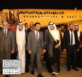 الحلبوسي يصل الى الكويت في زيارة رسمية