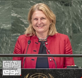 بالفيديو ..وزيرة خارجية النمسا تخاطب الأمم المتحدة بالعربية .. وتوجه رسالة لأهالي دمشق وبغداد