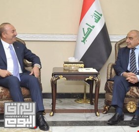 اوغلو يبلغ عبد المهدي استعداد تركيا لحل القضايا العالقة مع العراق