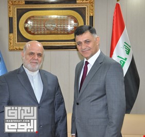 وزير الاتصالات العراقي والسفير الإيراني يبحثان تبادل المعلومات بين البلدين