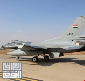 طائرات F-16 العراقية تستهدف اجتماعا ضم 30 قياديا من داعش داخل سوريا