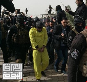 الفريق التكتيكي لخلية الصقور يصطاد أحد قضاة داعش في كركوك