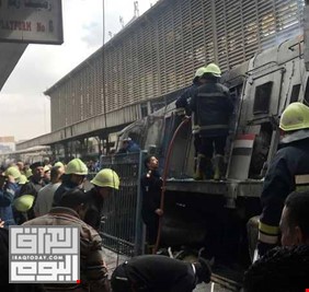 مصر.. عشرات القتلى والجرحى في اصطدام قطار بمحطة رمسيس