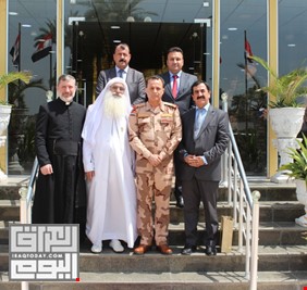 إنهم قادة جيشنا الذين نفخر بهم، مدير الاستخبارات العسكرية يلتقي أخوته رؤساء الطوائف الدينية في العراق !