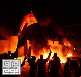 بغداد تدين إحراق قنصلية إيران في النجف.. وتتهم 