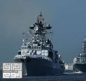 مناورات بحرية روسية - سورية مشتركة في البحر الأبيض المتوسط