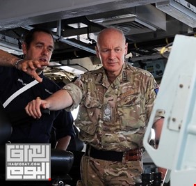 مسؤول بريطاني عسكري رفيع يصل بغداد ويدلي بتصريح حول الحرب على داعش