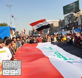 بالصور.. خروج مسيرات طلابية كبيرة في بغداد والبصرة تأييدا للمتظاهرين