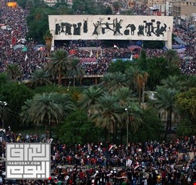 لأول مرة .. متظاهرو ساحة التحرير يهددون بـ”إسقاط النظام