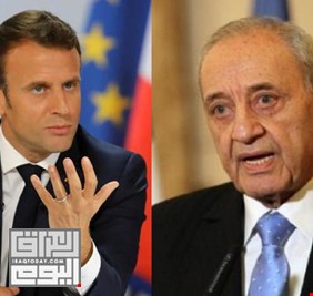 الساعات التي سبقت استقالة حكومة لبنان .. ماكرون يتصل بنبيه بري، وينقل له فحوى إتصال ترامب، وبري يهرع لإقناع 