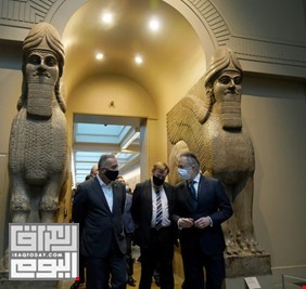 بعد زيارة الكاظمي .. بريطانيا تعتزم اعادة الاف القطع الاثرية الى العراق