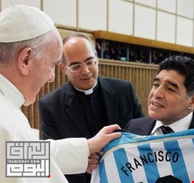 البابا فرنسيس يكشف الجانب الإنساني من حياة الراحل مارادونا