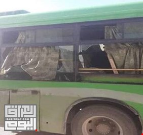 الجيش السوري: قتلى وجرحى في هجوم إرهابي على حافلة عسكرية