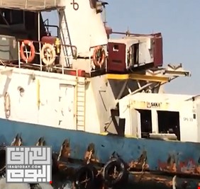 بالفيديو.. قراصنة يخطفون سفينة عراقية ويطالبون بفدية