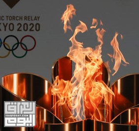 الشعلة الأولمبية تنطفئ في اليوم الأول لمسيرتها
