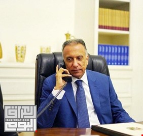 الكاظمي  يتصل هاتفياً بالملك عبد الله الثاني، ويؤكد دعم العراق لأمن واستقرار الأردن