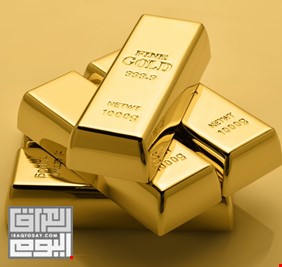 ارتفاع أسعار الذهب مدعوما بهبوط عوائد سندات الخزانة الاميركية