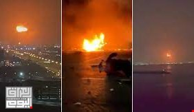 انفجار عنيف في ميناء جبل علي بدبي