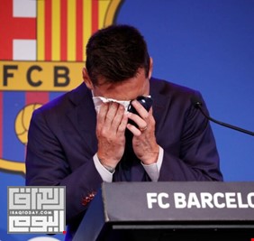 بالفيديو .. ميسي يجهش بالبكاء أثناء توديع جماهيره: برشلونة سيبقى منزلي للأبد