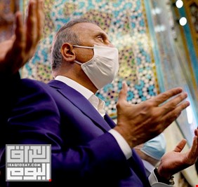 بالصور .. الكاظمي يختتم  جولته في إيران بزيارة مرقد الإمام الرضا عليه السلام