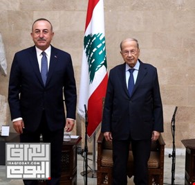 تشاووش أوغلو يبحث مع عون سبل تطوير العلاقات بين لبنان وتركيا ويعلق على الأزمة مع الخليج