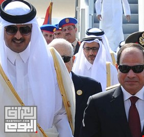 السيسي يوجه رسالة إلى أمير قطر