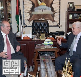 علاوي يلتقي الرئيس الفلسطيني في الأردن
