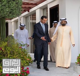 الأسد يزور الإمارات ويلتقي حاكم دبي